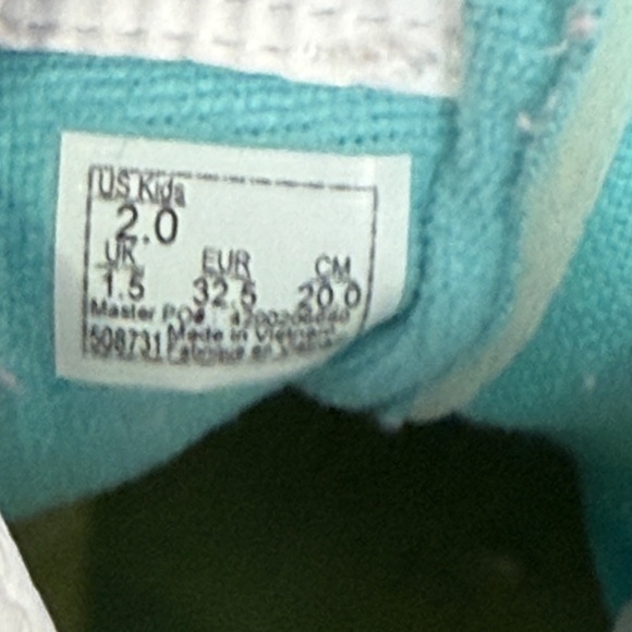 Vans Sk8 Hi-Top Kids Colorblock Sneakers, Suede, Zip Up, Size 2, Summer, Casul - Picture 2 of 9